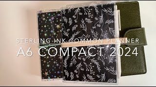 Sterling Ink Common Planner A6 Compact 2024 [upl. by Lunetta]