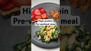 High Protein PreWorkout Meal Idea [upl. by Ahseiym]