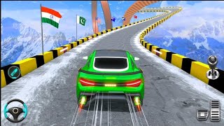 impossible Car Stund  Android game play [upl. by Eednak803]