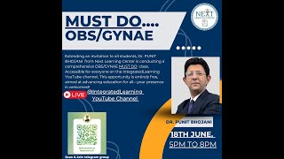 Must Do OBSGYNAE By Dr Punit Bhojani [upl. by Holli977]