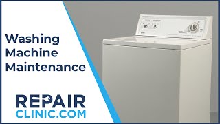 Washing Machine Maintenance Tips from Repair Clinic [upl. by Orutra]