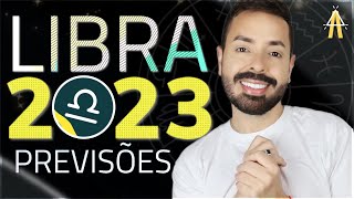 PREVISÕES 2023 SIGNO DE LIBRA ♎️  AMOR TRABALHO SAÚDE E DINHEIRO [upl. by Anitap]