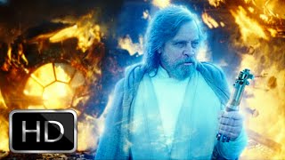 Star Wars The Rise Of Skywalker  Force Ghost Luke Skywalker Scene  Ultra HD [upl. by Chadwick]