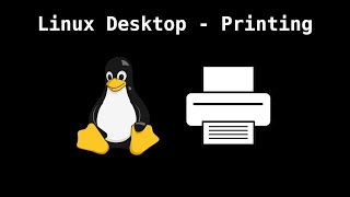 Linux  CUPS  Add a printer to your desktop [upl. by Elauqsap]