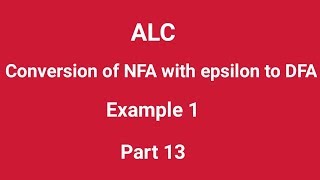 Conversion of NFA with epsilon to DFA in tamil Part 13 [upl. by Siduhey599]