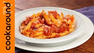 Penne allarrabbiata  Ricetta tradizionale [upl. by Sheply]