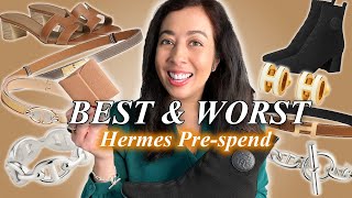 Hermes best and worst pre spend items  Hermes journey Jewelry Shoes Silk Accessories [upl. by Airtal]