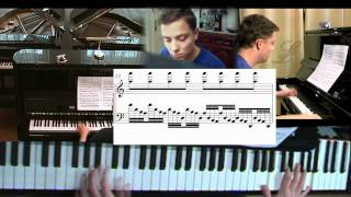 How to play Ballade pour Adeline on piano  Velocity 100 50 25 SHEET MUSIC  Paul de Senneville [upl. by Bj230]