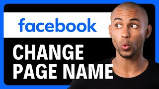 How to Change Facebook Page Name on Laptop 2024 [upl. by Taimi]