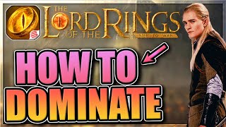 4 Steps to Dominate in Lord of the Rings War [upl. by Iror]