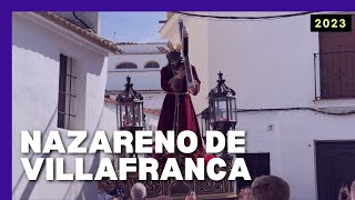 4K Salida Extraordinaria del Nazareno de Villafranca de Córdoba  2023 [upl. by Shaner]