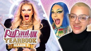 Drag Race UKs Krystal Versace Crowns Anubis Miss Congeniality Of The Season  Drag Race Yearbook [upl. by Yesima]