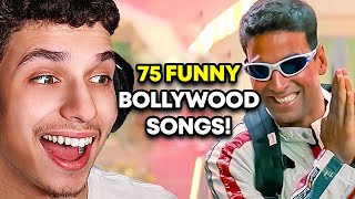 TOP 75 FUNNY BOLLYWOOD SONGS [upl. by Issac]