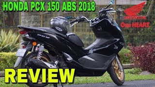 Honda PCX 150 ABS 2018 REVIEW INDONESIA [upl. by Neveda72]