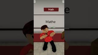 Mathe ist…😄🤓 Brookhaven Roblox roadto2k shorts fun roblox gaming trendingshorts [upl. by Uohk]