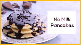 How to Make Pancakes Without Milk  Fustanycom [upl. by Ebner341]