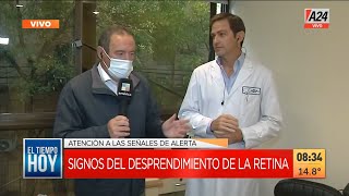 Salud ocular cómo prevenir un desprendimiento de retina A24 [upl. by Ytram]