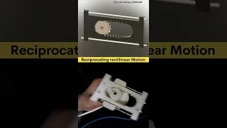 Type of reciprocating rectilinear motion in 3D and practically working automobile mechanism [upl. by Rochell]