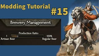 Completely Custom UI  Artisan Workshop Mod 15  Bannerlord Modding Tutorial [upl. by Prentice]