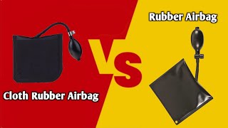 Cloth airbag vs rubber airbags Brought to you by Sgt Locksmith [upl. by Menides]