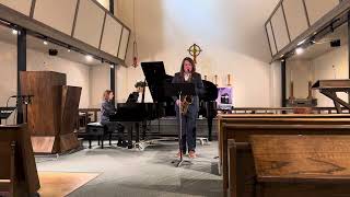 Matt DeLong Tenor Sax Senior Recital [upl. by Hakim]