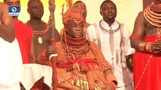 Metrofile A Coronation Last Witnessed 37 Years Ago As Benin Kingdom Crowns New Oba [upl. by Terrijo591]