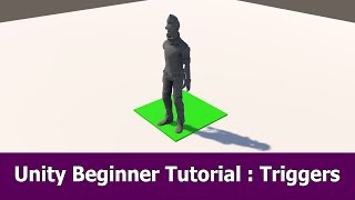 Unity Beginner Tutorial  Triggers [upl. by Delphina]