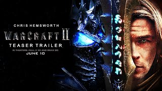 Warcraft 2 First Trailer 1 Concept  Rise of the Lich King  Chris Hemsworth 2024 Movie [upl. by Atelokin644]