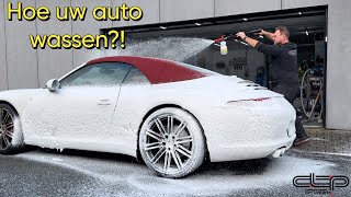 Hoe uw auto krasvrij wassen [upl. by Adamis]