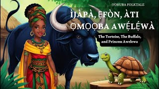 Itan Ijapa Efon ati Omooba Awelewa The Tortoise the Buffalo and Princess Awelewa [upl. by Siddon]