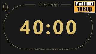 Achieve Productivity with a 40Minute Timer Countdown ⏳⏰ [upl. by Onailil]