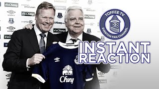 Koemans First Everton Press Conference  Instant Reaction [upl. by Gardner]