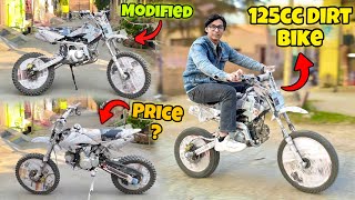 125cc Dirt Bike Price And Details  How To Buy 125cc Dirt Bike In India 😍 [upl. by Piegari]