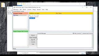 Git GUI in UrduHindi Tutorial Part 1 [upl. by Enirehtahc]