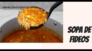 Mexican Sopa [upl. by Peugia]