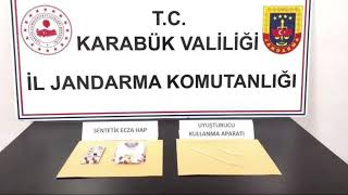 3 ŞAHISIN ÜZERİNDE SENTETİK ECZA HAP İLE UYUŞTURUCU YAKALANDI [upl. by Favian]