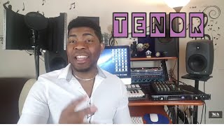 VOICE TYPES pt 5  TENOR Singing Lessons [upl. by Aurelia336]