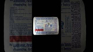 Aceclofenac  paracetamol and Trypsin  Chymotrypsin Tablets Uses in Hindi [upl. by Adnaloy]