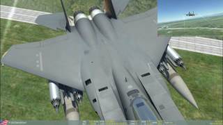 Modded DCSF 15C bombing and strafing  replay bug [upl. by Wallinga]