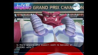 FZero GX TV Interviews in HD Pilot 27  Draq [upl. by Atrebla911]