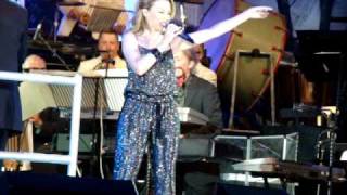 KYLIE MINOGUE  SUPER TROUPER  live at Hyde Park direct film of stage NOT of the screen [upl. by Revell]