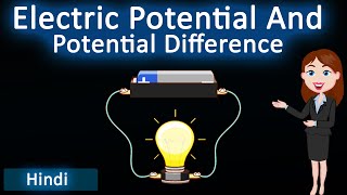 Electric potential and potential difference  3D animated explanation  class 12th amp 10th Physics [upl. by Nagaem]