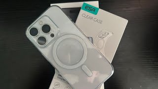 ESR Zero Series Clear Case Unboxingquick review [upl. by Boyd]