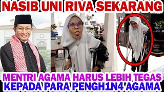 GEMPAR USAI H1NA YESUS BEGINI NASIB UNI RIVA 😱MENTERI AGAMA HARUS TEGAS reactiontiktok [upl. by Trow]