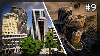 Minecraft City 9  Skyscrapers Timelapse [upl. by Pittman742]