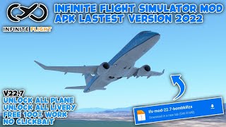 Infinite Flight Simulator MOD v227 Unlock All Plane amp Livery Terbaru 2022 [upl. by Izak390]