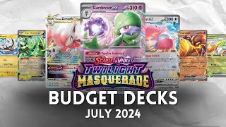 The Best Budget Pokemon TCG Decks in 2024 [upl. by Hillard]