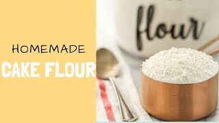 How to make Cake Flour at home Only 2 ingredients Cake Flour [upl. by Yerga361]