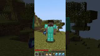 Minecraft Herobrine Helps Steve With Epic Loot  Industry Baby X Enemy shorts minecraft [upl. by Marelya]