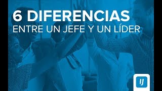 6 diferencias entre un jefe y un líder l Recursos Humanos l Trabajo l Empleo l InfoJobs [upl. by Latsyek]